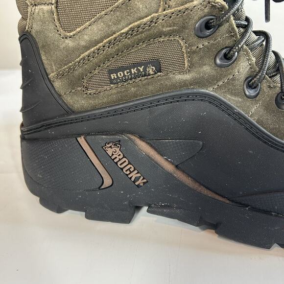 Rocky Blizzard Stalker Waterproof 1200G Insulated Steel Toe Boot 7465 Mens 10 M - Picture 7 of 11